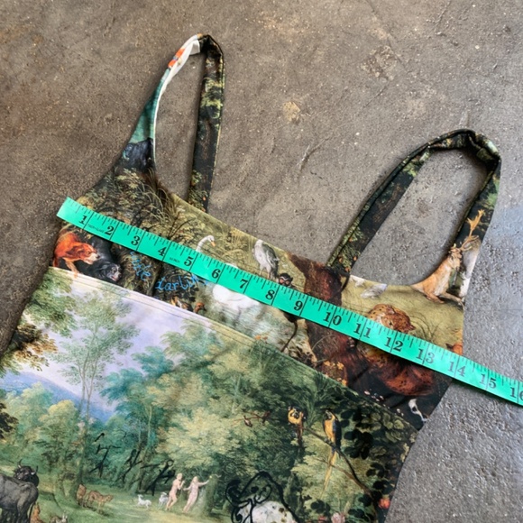 Vivienne Westwood NWT 530$ Andreas Kronthaler painting 1 piece Swim Suit - Picture 4 of 11